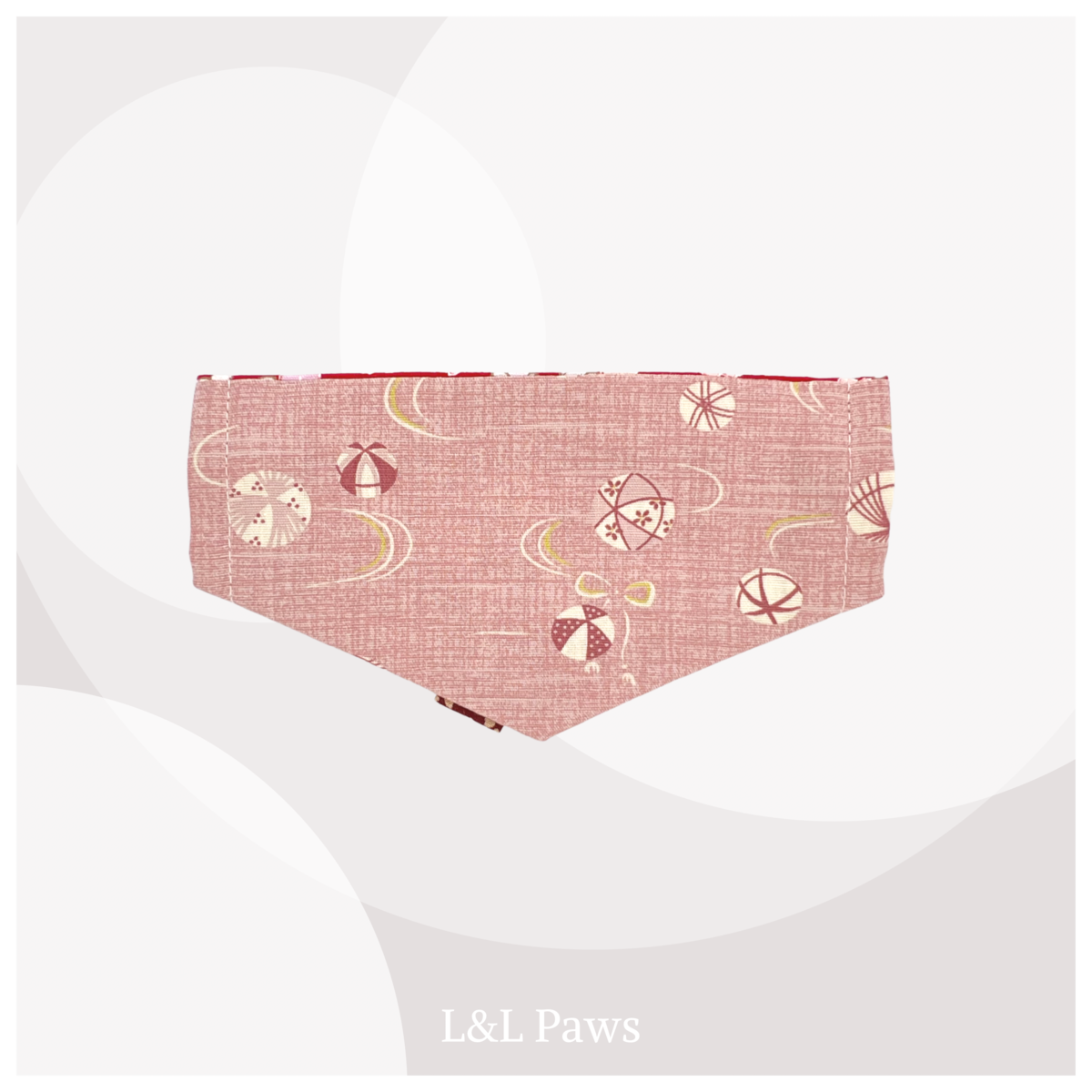 ずっと桜 はなやか赤 ミニバンダナ