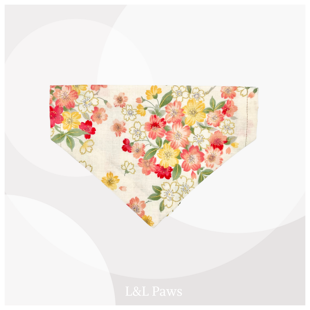 Sakura White - Authentic Japanese Bandana 