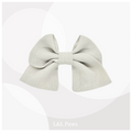 Grey- Takashima Chijimi - Mini Ribbon Bow Tie