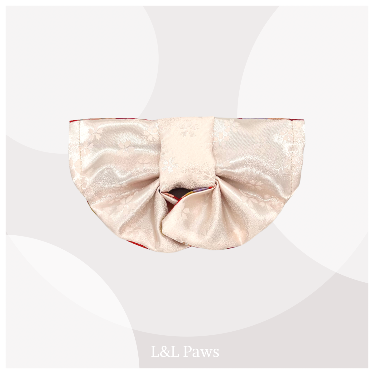 愛うさぎ　赤　帯バンダナ