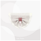 Red Stripes- Awa Shijiraori - Bow Bandana