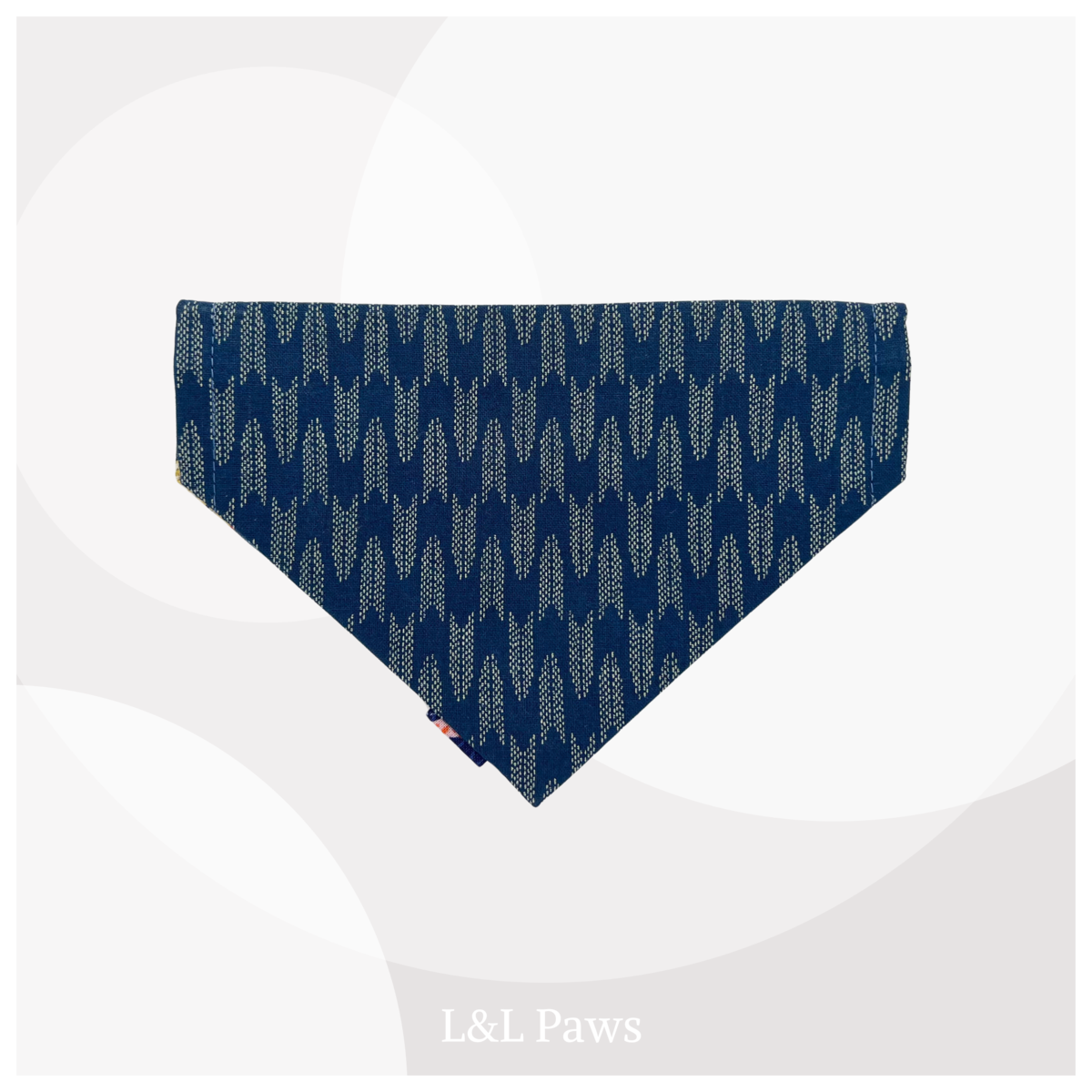 Patchwork Design Blue - Authentic Japanese Bandana 