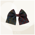 大島紬 Oshima Tsumugi - Silk Mini Ribbon Bow Tie