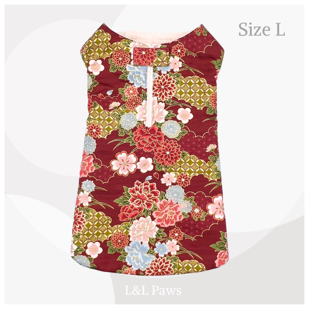 Hana 花 Flower - Adventure Cat Coat - Size L