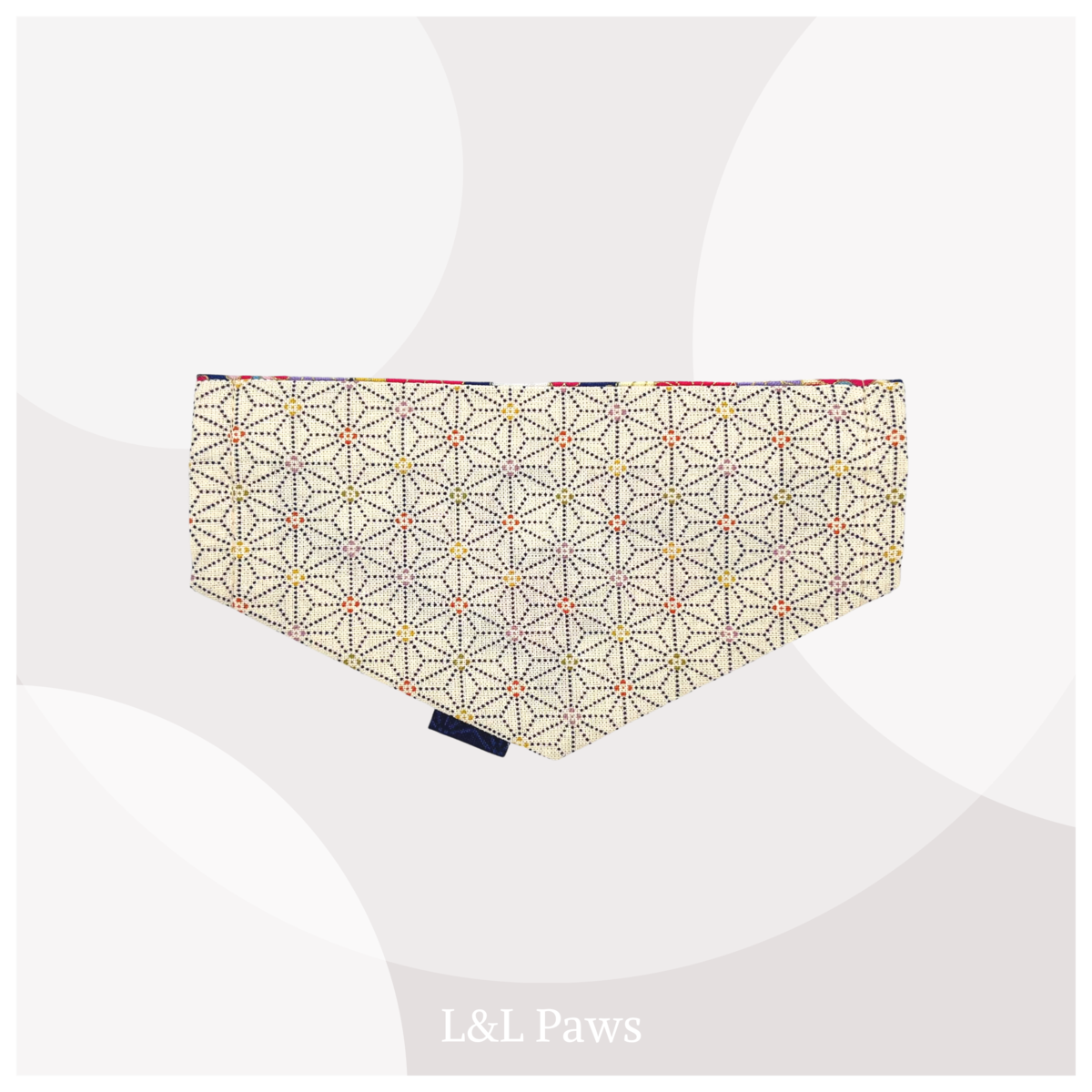 愛うさぎ　青　ミニバンダナ