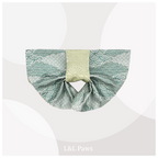 Seigaiha Wave - Blue - Kinran - Obi Bandana