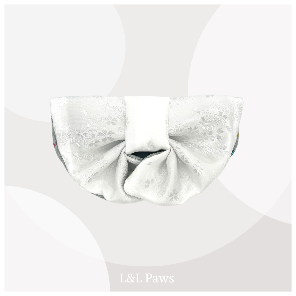 粋な龍　プリズム鱗　ちりめん　帯バンダナ