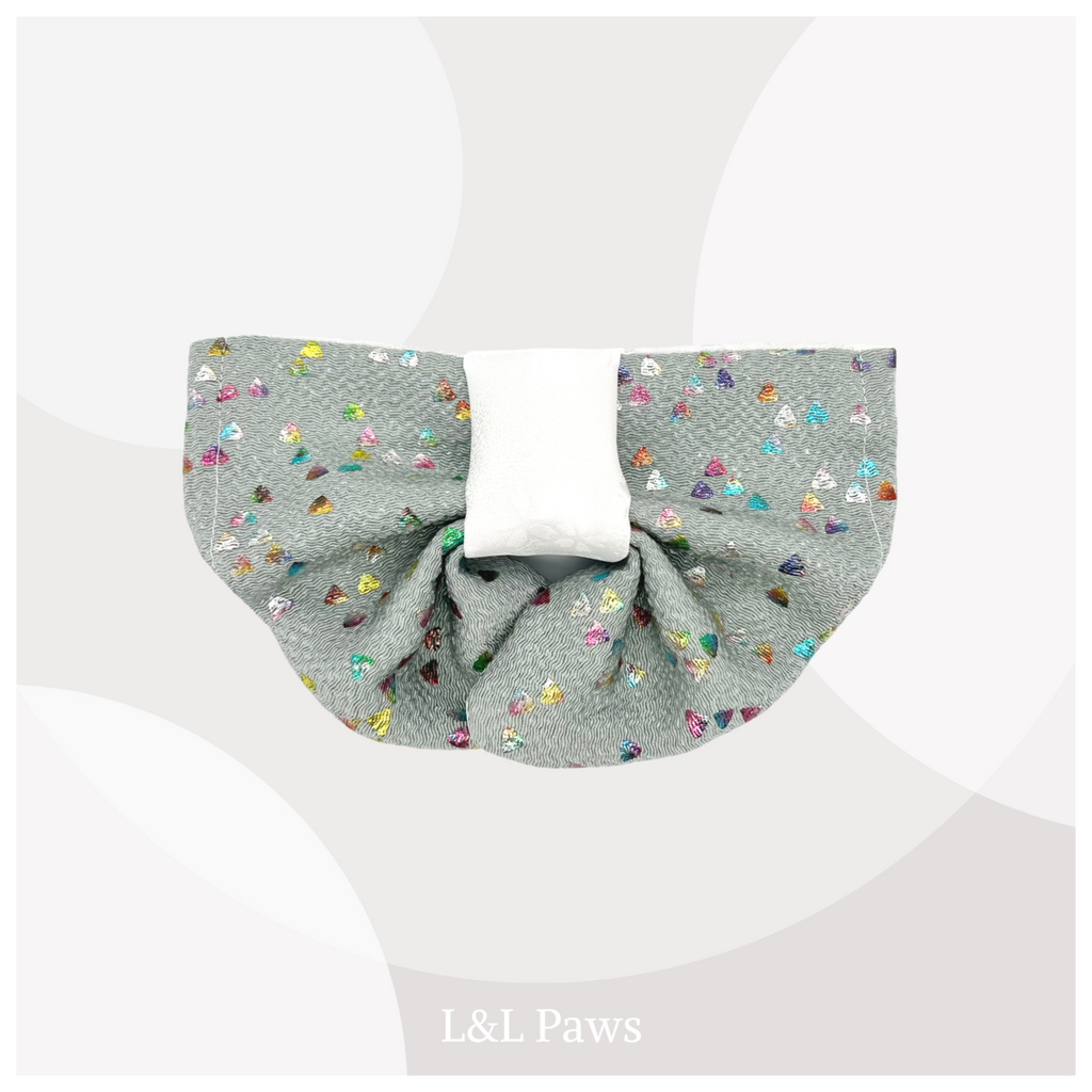 Prism Dragon Scales - Chirimen - Obi Bandana