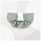 Prism Dragon Scales - Chirimen - Obi Bandana