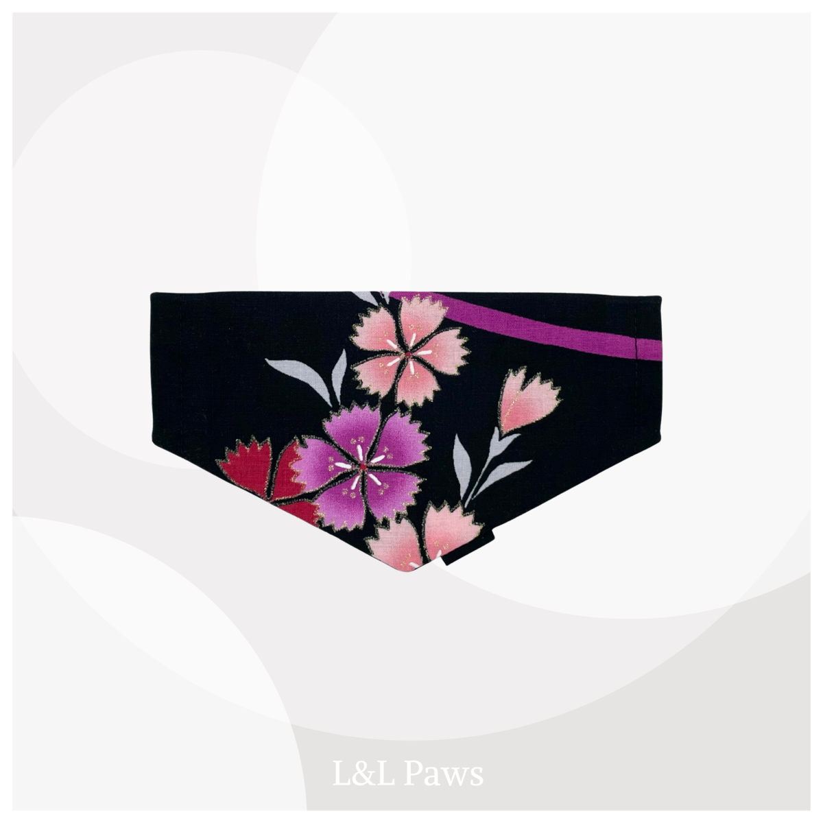 花ゆかた d ミニバンダナ