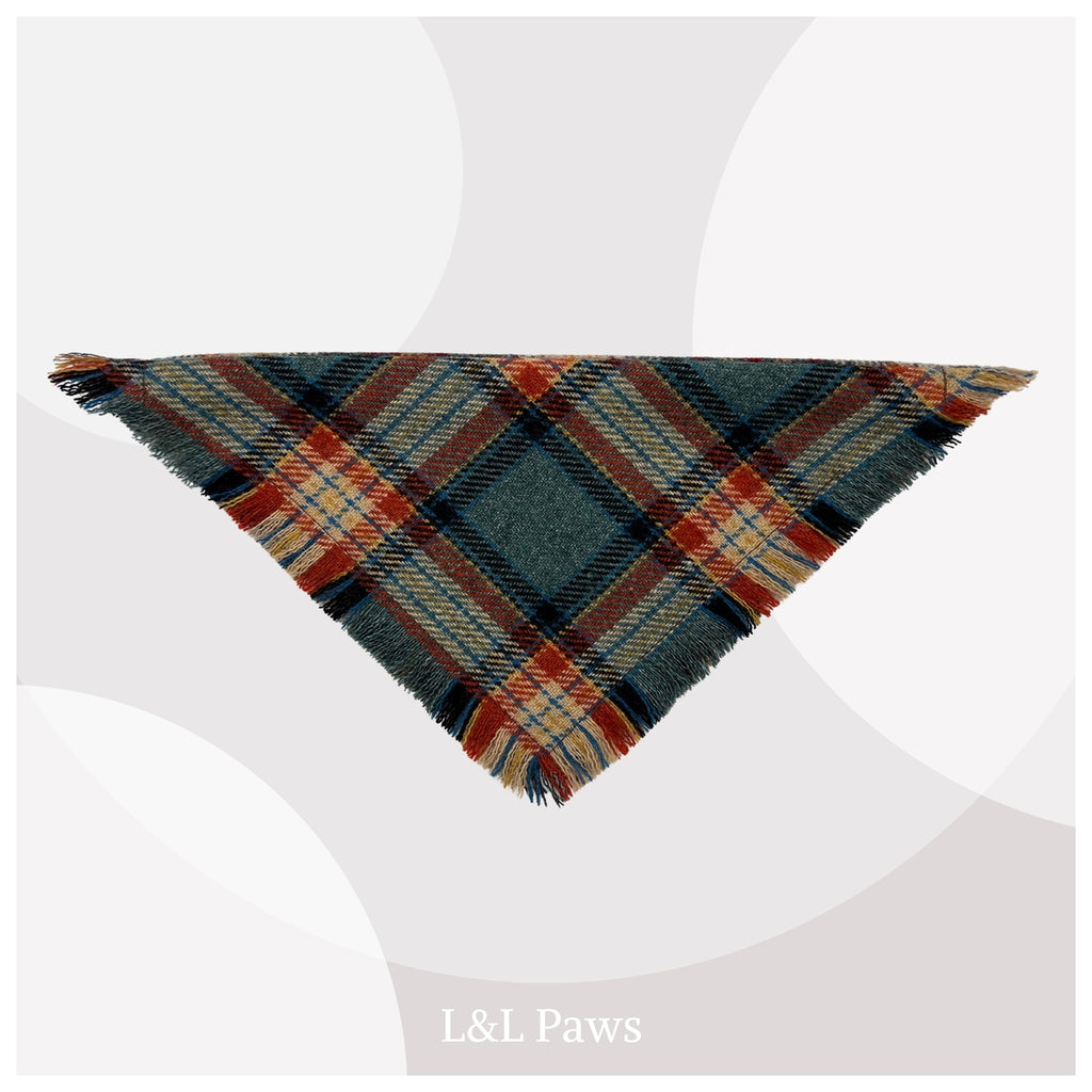 Fray Bandana - Dog Bandana - Blue