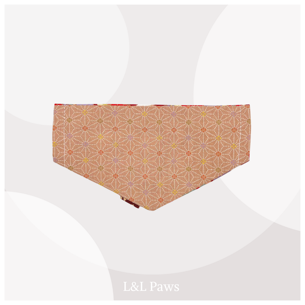 Sweet Rabbits Red - Mini Bandana