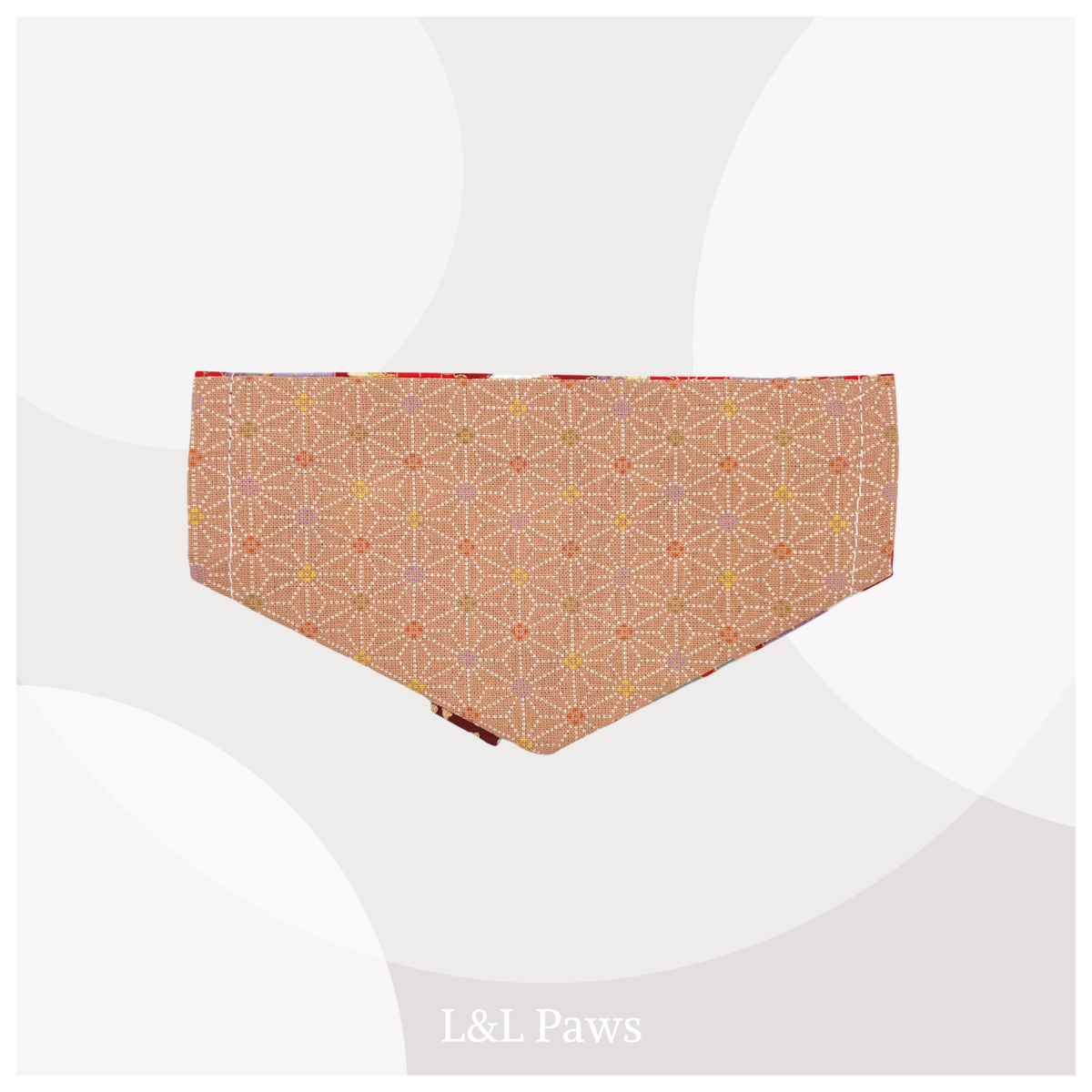 愛うさぎ　赤　ミニバンダナ