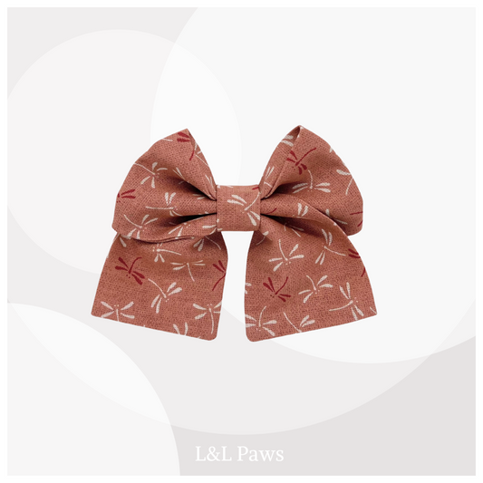 Tombo Pink - Mini Ribbon Bowtie