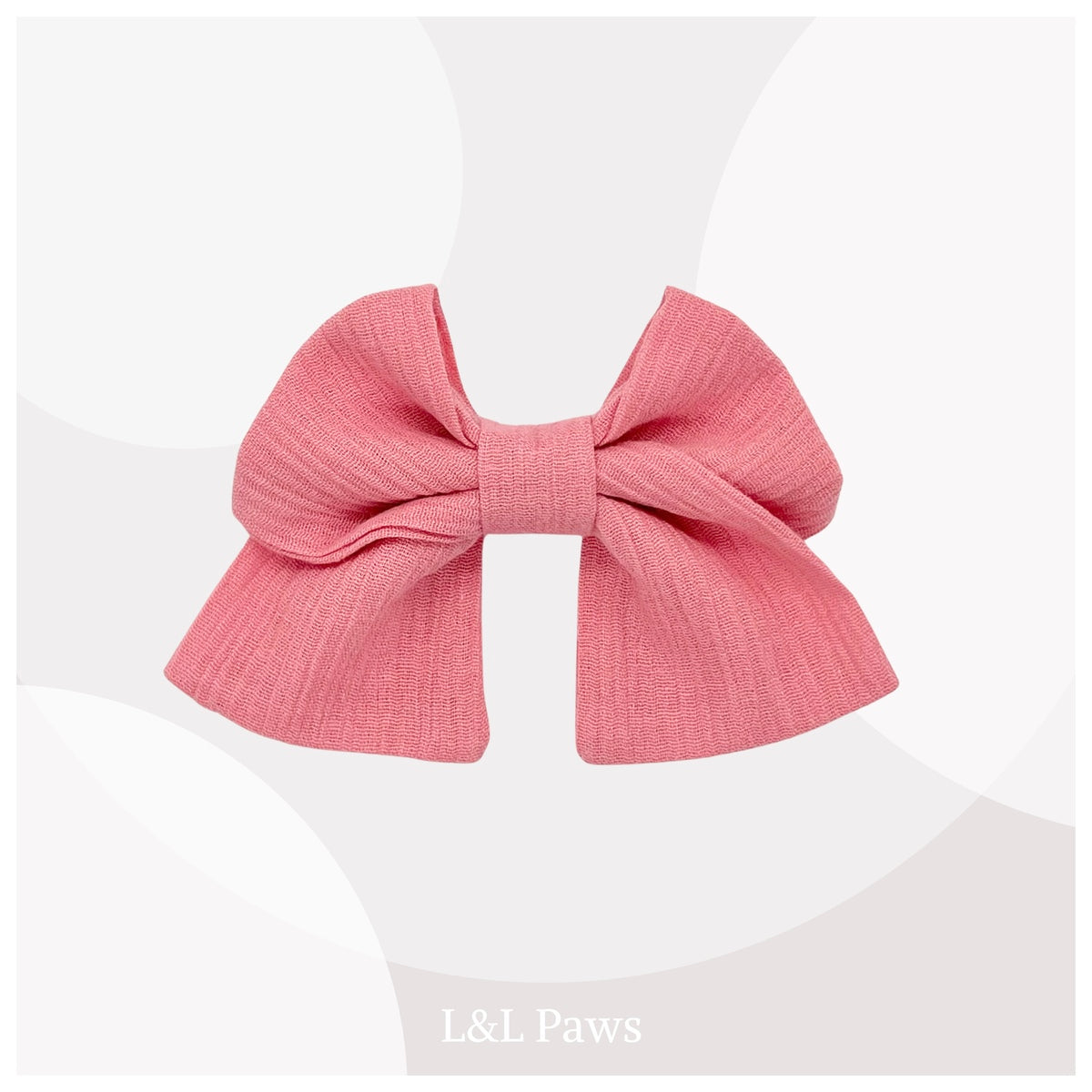 Pink - Takashima Chijimi - Mini Ribbon Bowtie