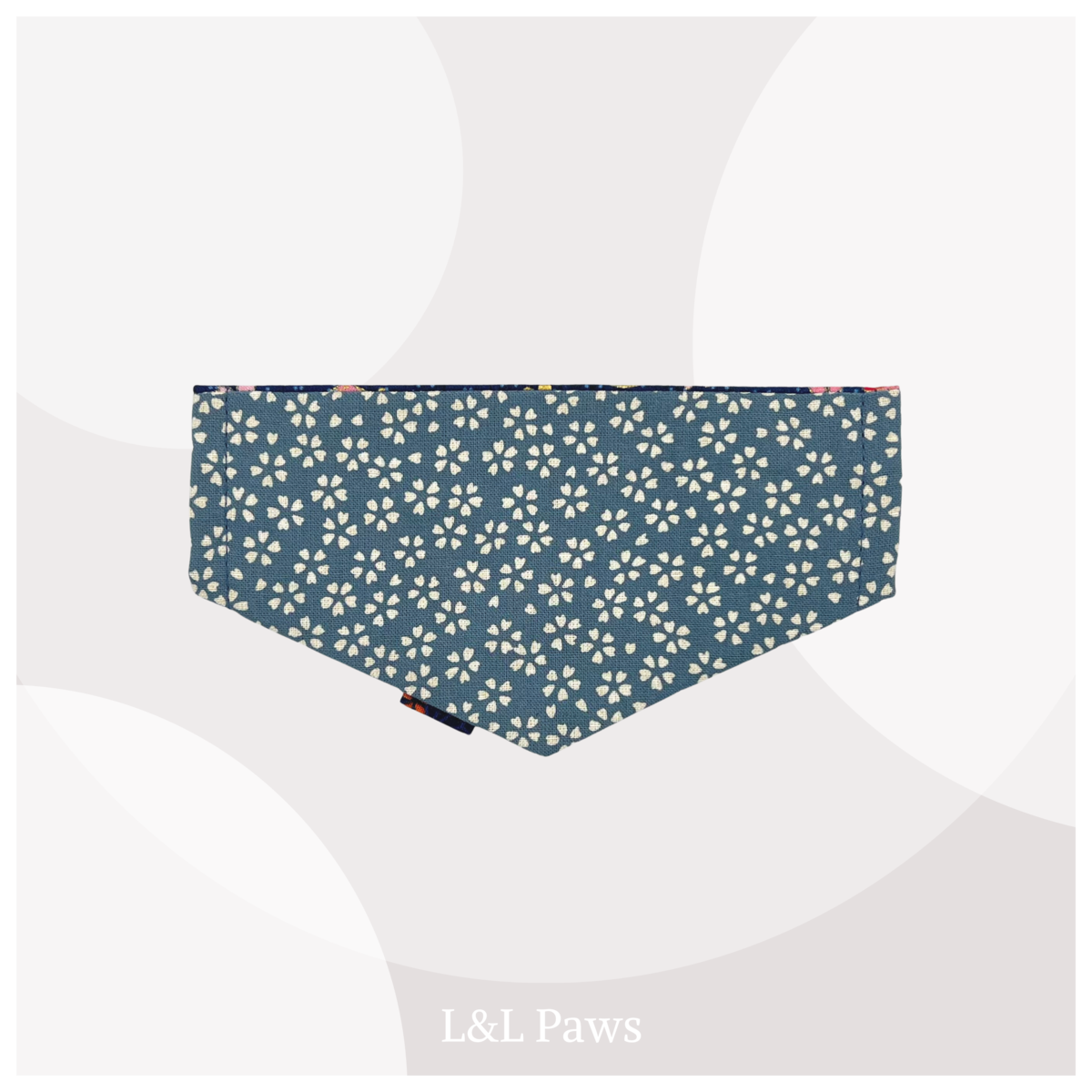 かわいい鞠　青　ミニバンダナ