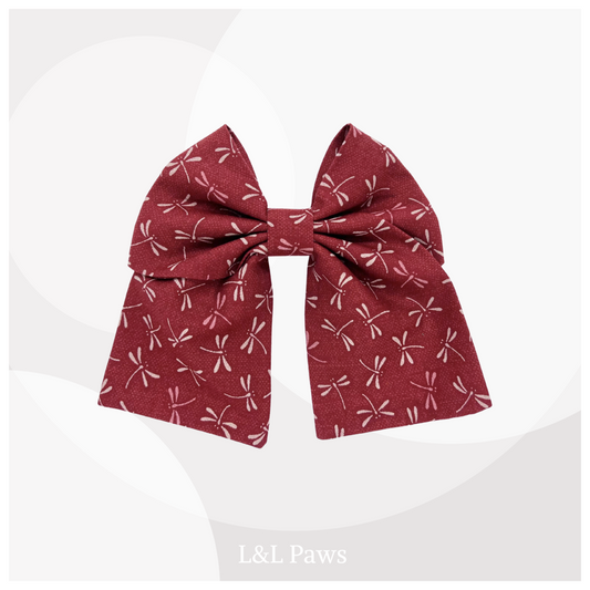 Tombo Red - Japanese Ribbon