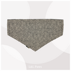 粋な龍　黒　犬のバンダナ