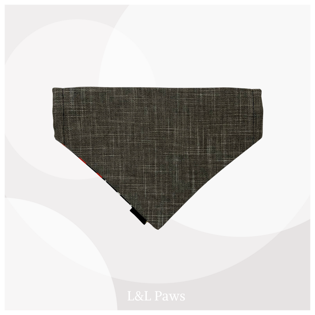 Ichimatsu Gray - Authentic Japanese Bandana 