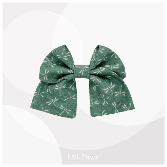 Tombo Green - Mini Ribbon Bowtie