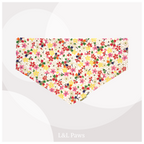 ずっと桜 彩り白茶 犬のバンダナ