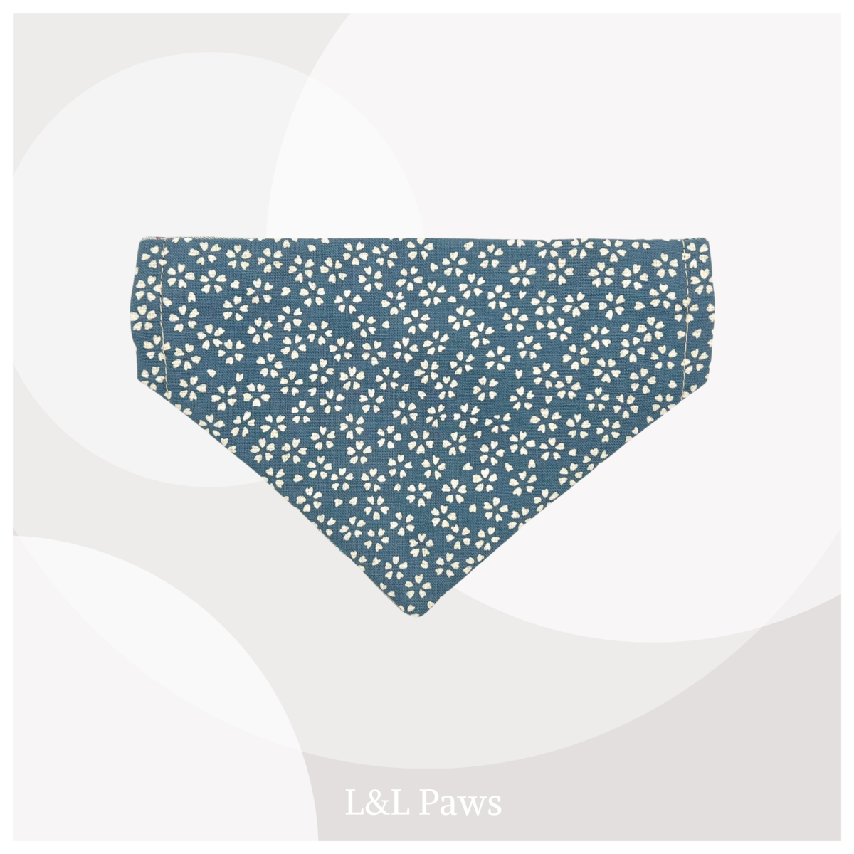 粋な龍　プリズム鱗と青海波　ちりめんと金襴　着物バンダナ