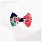 Hydrangea Yukata Design and Awa Shijira-Ori Mat & Accessories Set - Pet Mats