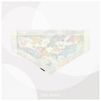 Whale Bingata Design Fabric and Shijira-ori - Dog Bandana