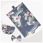 Hana Yukata Design and Awa Shijira-Ori Mat & Accessories Set - Pet Mats