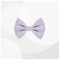 Purple Stripes Awa Shijira-Ori - Bow Tie
