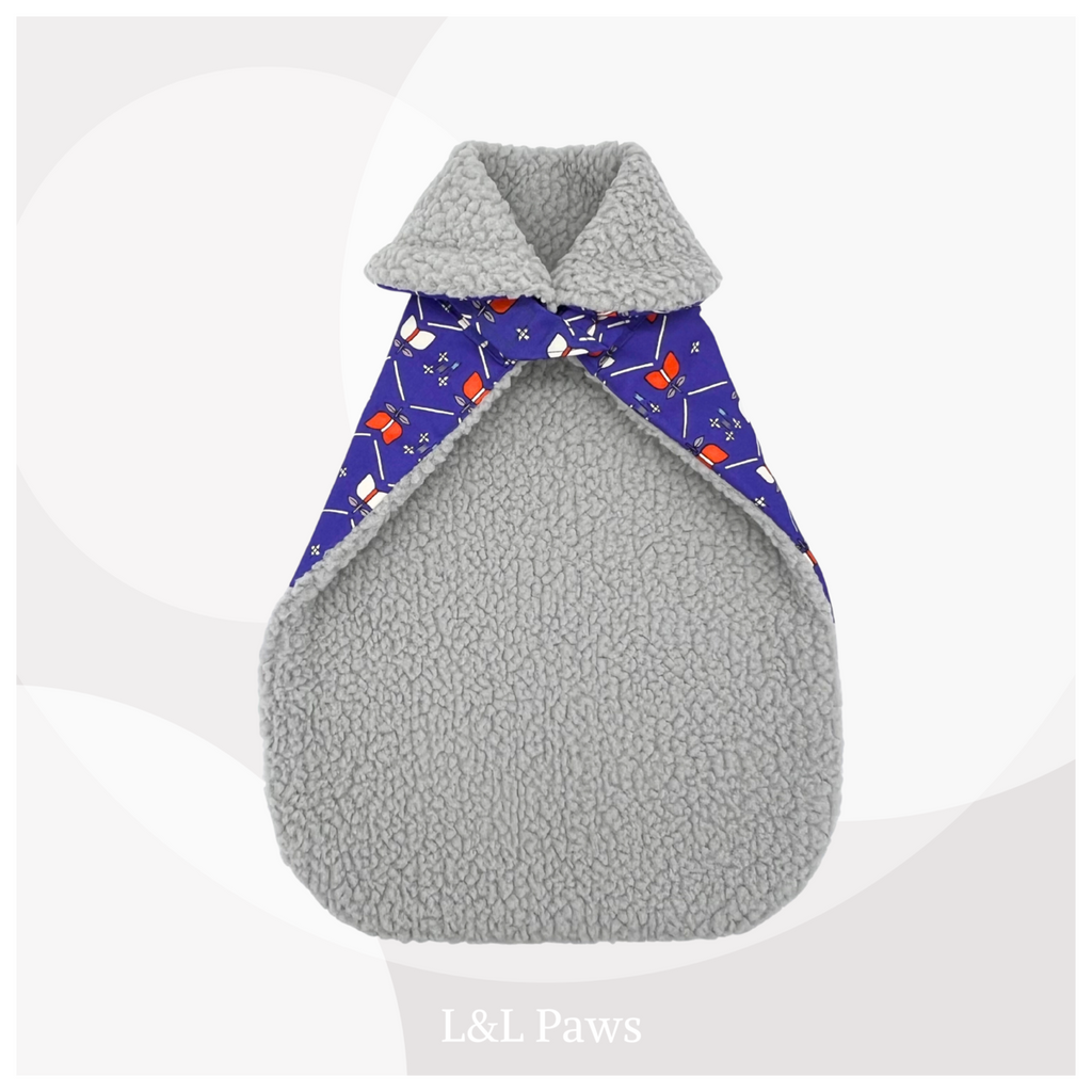 Retro Flower - Wool Kimono Fabric - Haori Coat