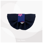 Flower Yukata Fabric and Shijira-Ori - Obi Bandana