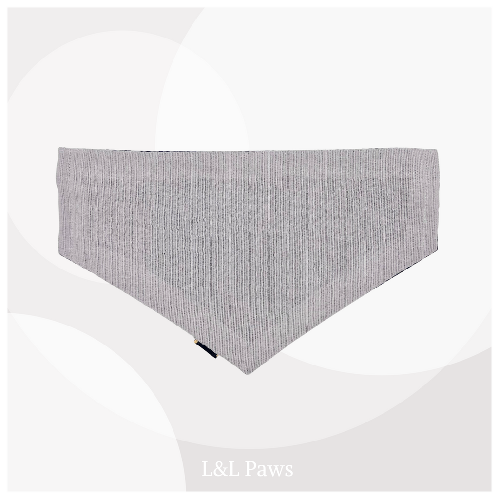 Kusari Yukata Fabric and Shijira-Ori - Dog Bandana