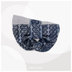 Kusari Yukata Fabric and Shijira-Ori - Obi Bandana