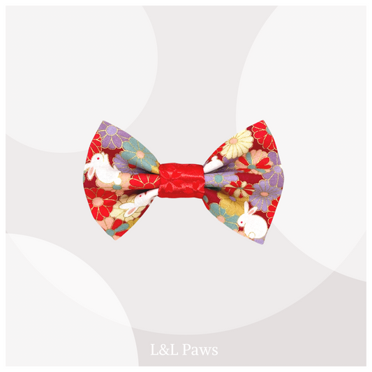 Sweet Rabbits Red - Bowtie