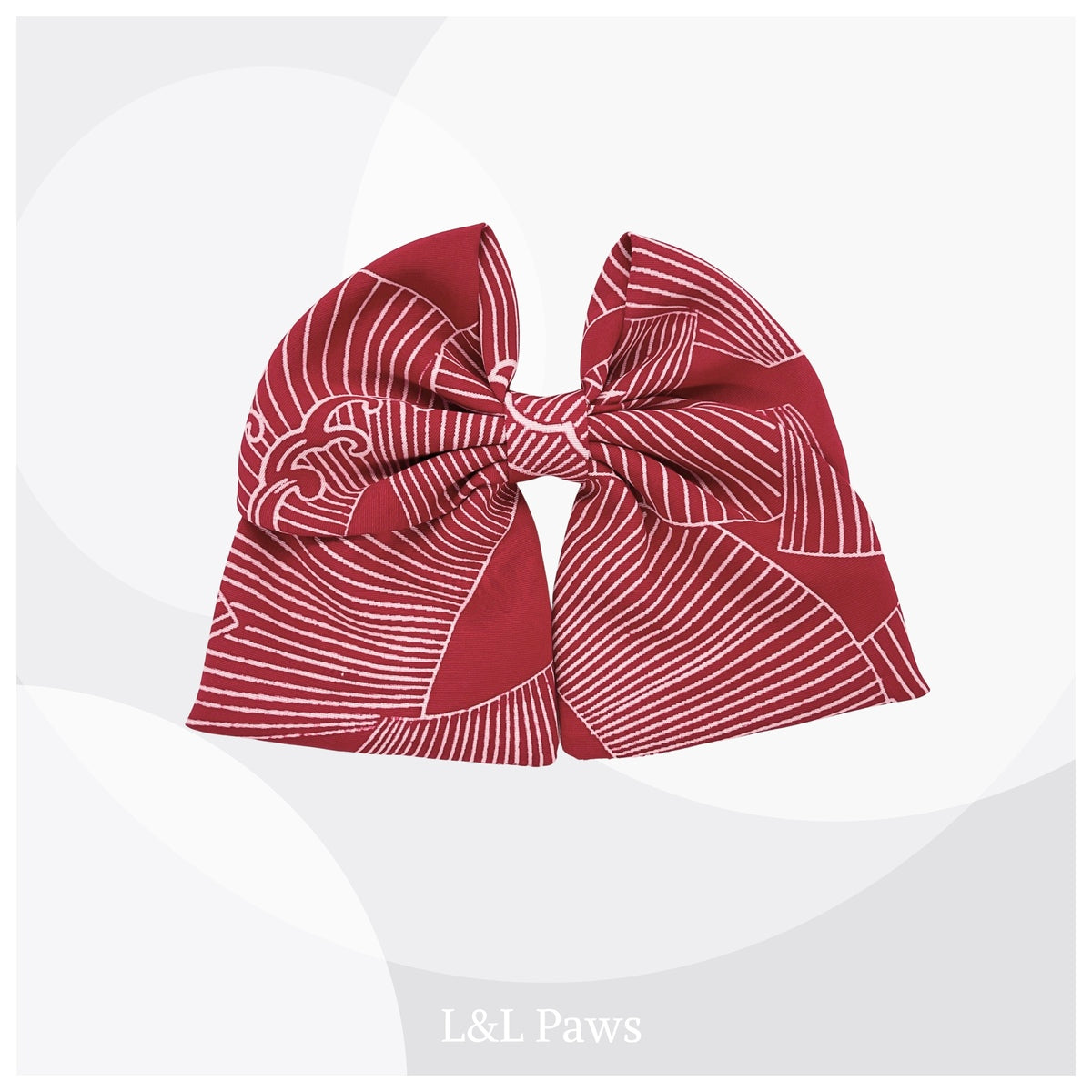 ベリーレッド　正絹　丹後ちりめん　和リボン