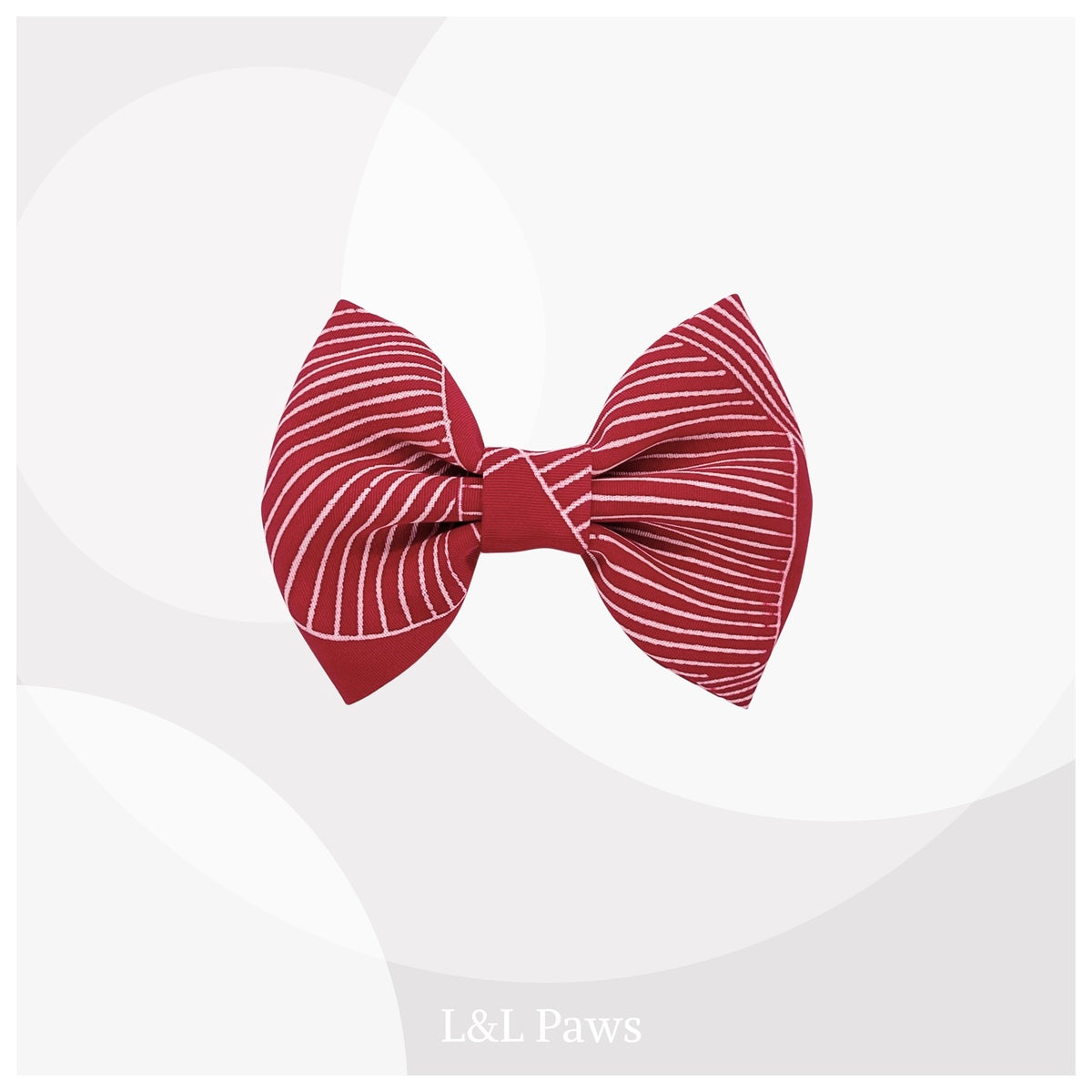 ベリーレッド　正絹　丹後ちりめん　蝶ネクタイ