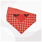 キャンディーアップルレッド　正絹　着物バンダナ