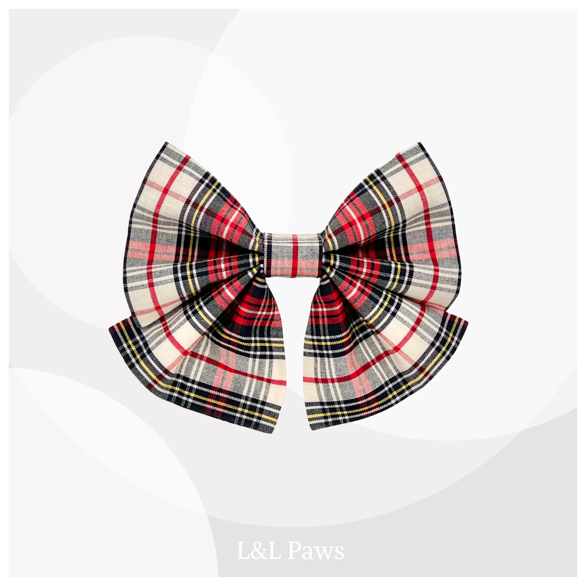 ときめき　心　播州織　セーラーリボン