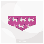 You're My Favorite! Pink - Cute Cats - Mini Bandana