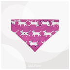 You're My Favorite! Pink - Cute Cats - Authentic Japanese Bandana