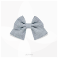 阿波しじら織のミニ和リボン やさしい黒色 Mini Ribbon Bowties ミニ和リボン 犬 猫 ペット 和柄 日本製 手作り ギフト エルエルポウズ