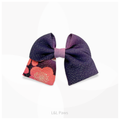 きらきらの花 正絹の振袖地のミニ和リボン Mini Ribbon Bowties ミニ和リボン 犬 猫 ペット 和柄 日本製 手作り ギフト エルエルポウズ
