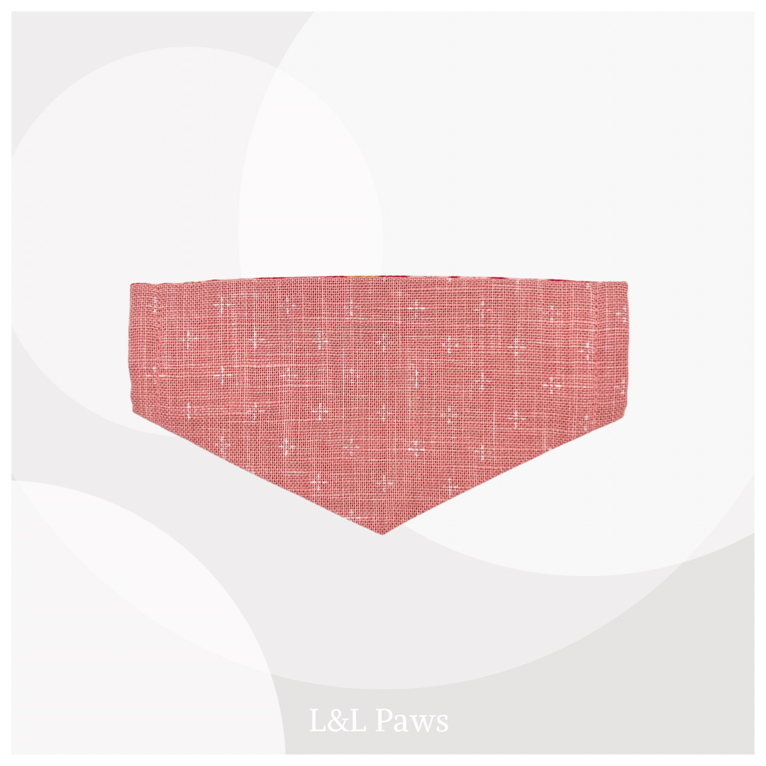 桜うさぎ　赤　ミニバンダナ