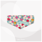 桜うさぎ　青　ミニバンダナ