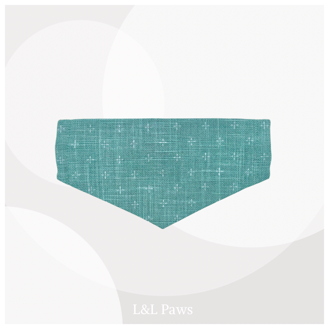 桜うさぎ　青　ミニバンダナ