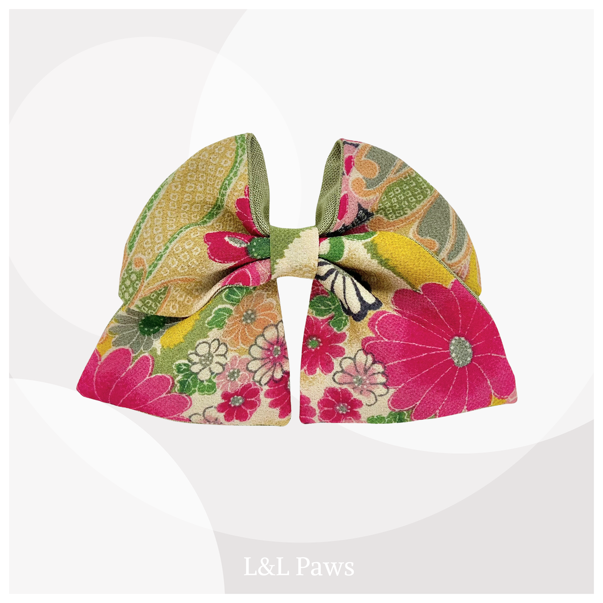 きみに野の光を。一越ちりめんの和リボン