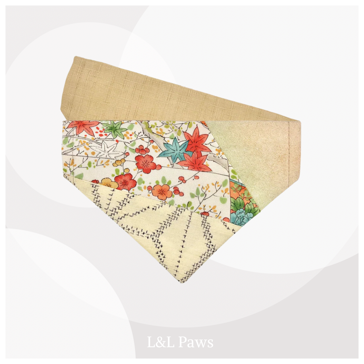 Golden Charms かわいい輝き Silk Bandana  - Day 23b