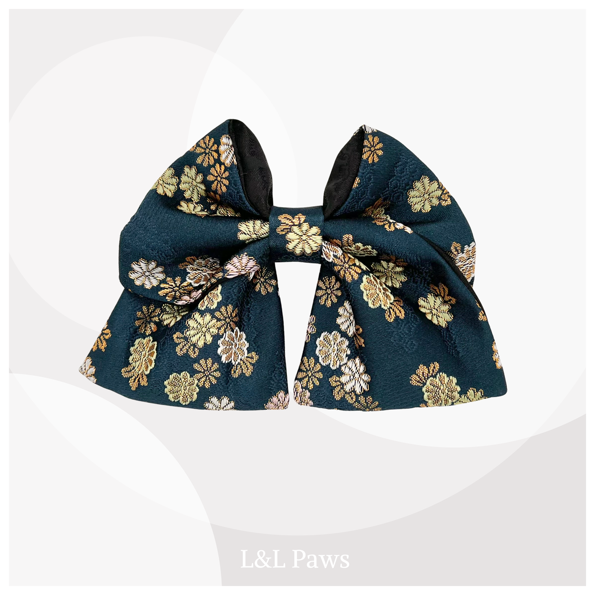 Kirameki Nogiku Chrysanthemum  Kinran - Ribbon Bow Tie