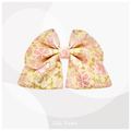 Kirameki Golden Cherry Blossoms Kinran - Ribbon Bow Tie